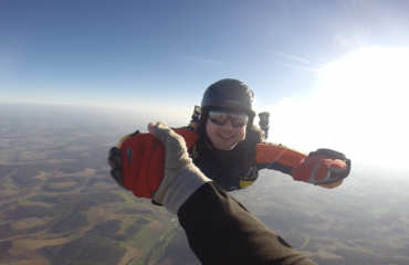 Fallschirmspringer im Freifall